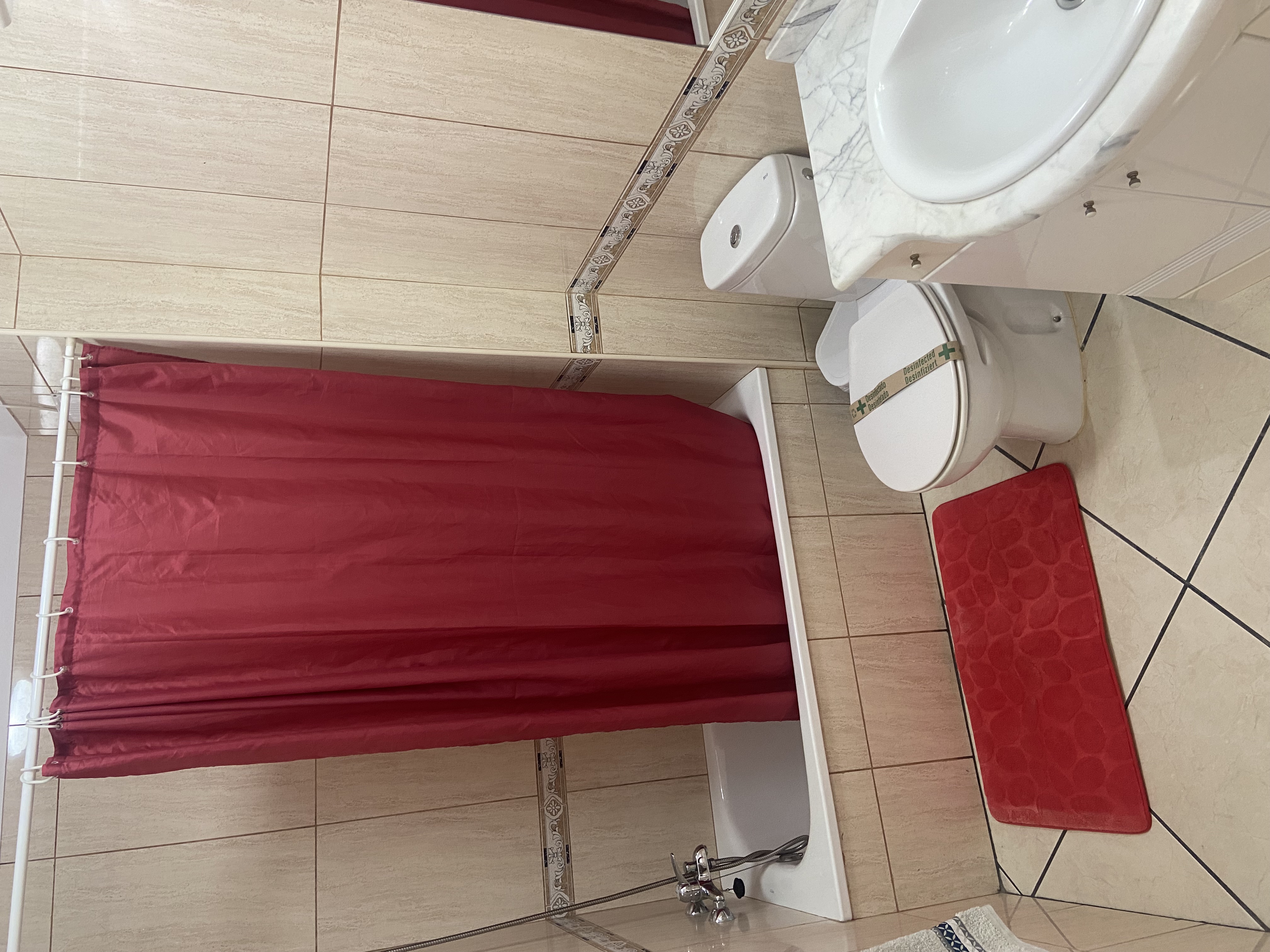 Secondo bagno dell'appartamento Los Abrigos