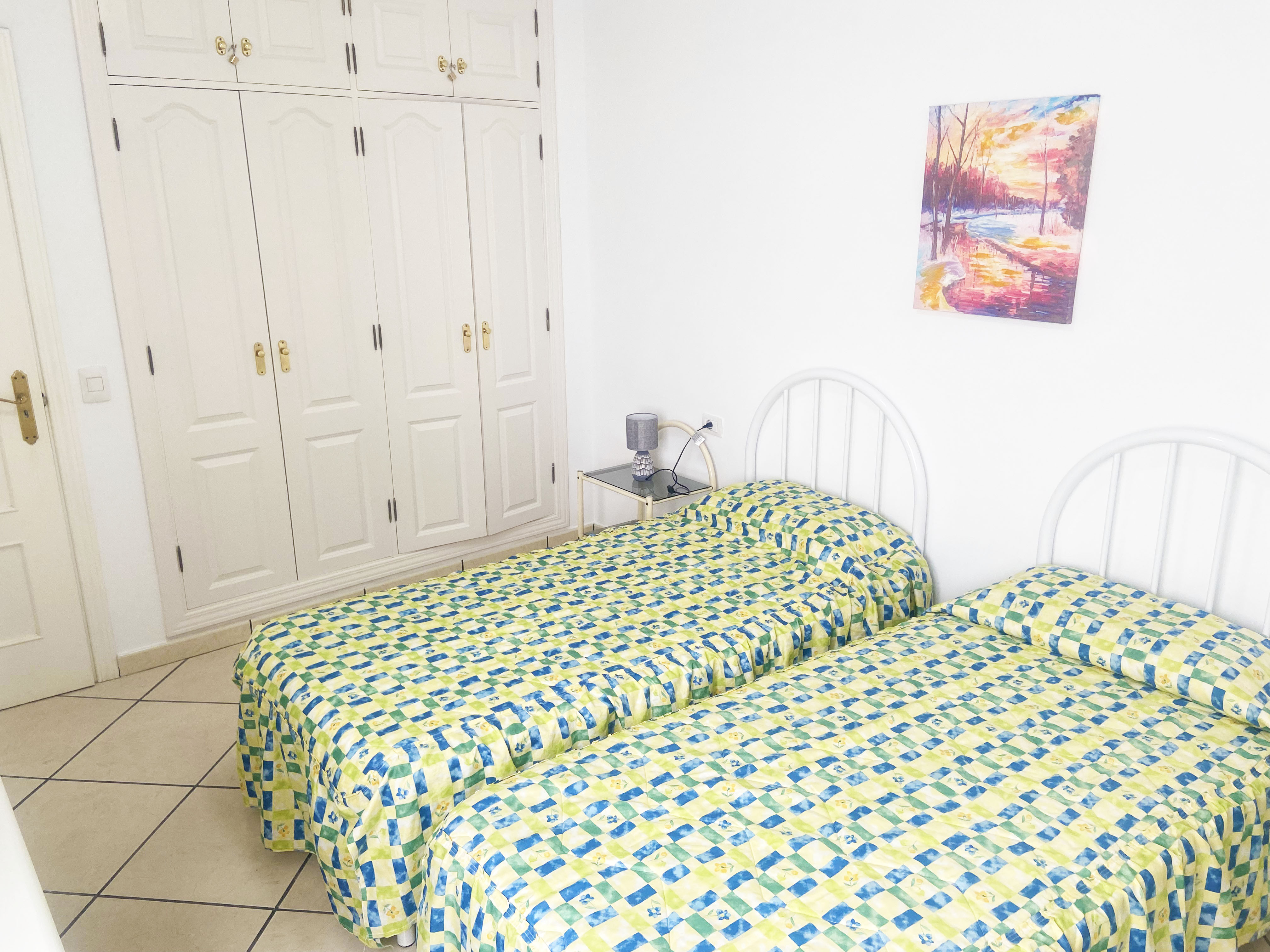 Seconda camera da letto dell'appartamento Los Abrigos